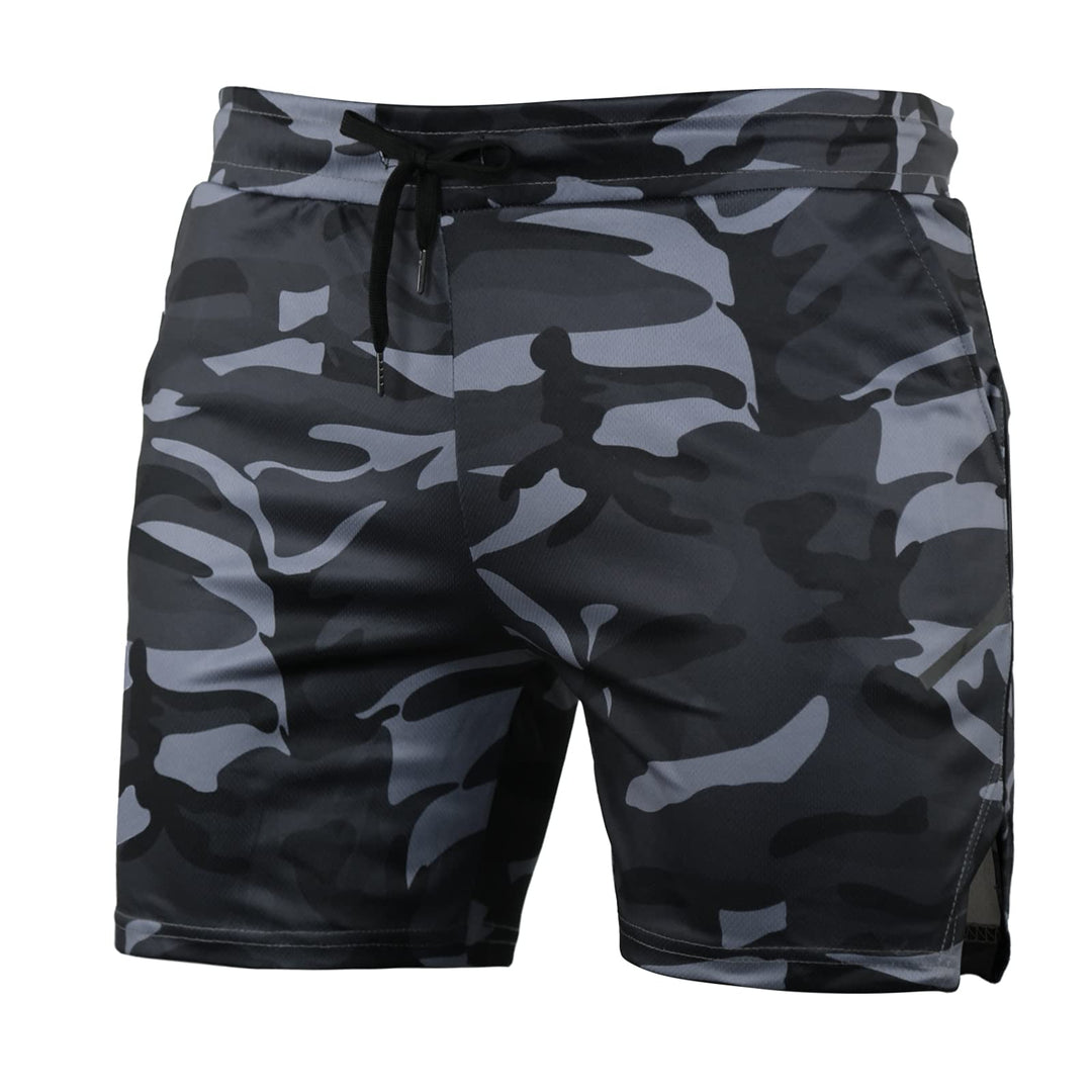 CEHT Mens Athletic Shorts Quick Dry Bodybuilding Mens W