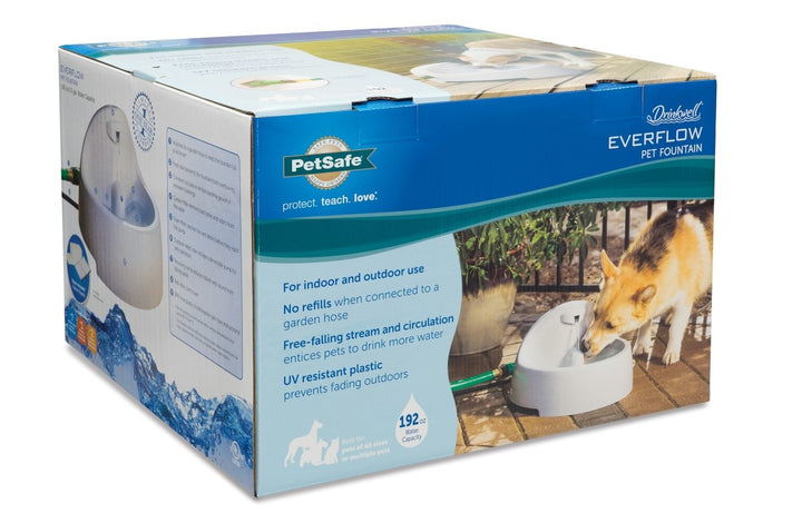 Drinkwell Everflow Indoor/Outdoor Dog and Cat Water Fountain, 192 oz.