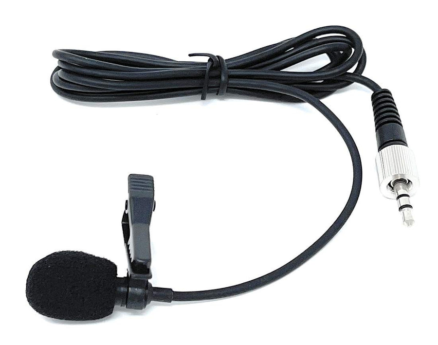 Lavalier Lapel Mic w/Screw Lock Connector 1/8(3.5mm) for Sennheiser