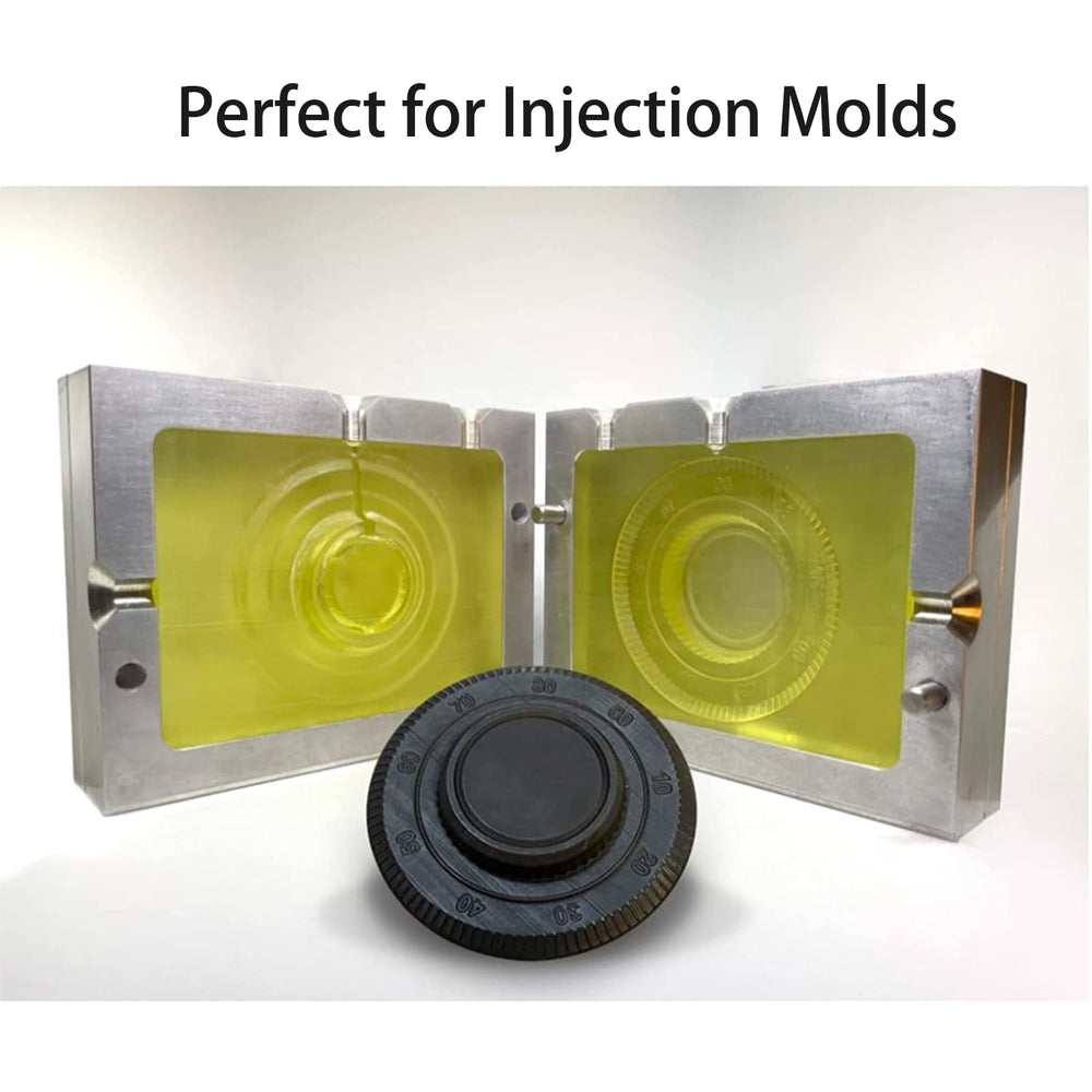 Sculpt High-Temp Resistant 3D Printer Resin - Up to 180C, High Precision, Compatible with 8K DLP/LCD Printers for Engineering, Jewelry, & Industrial Applications (Clear, 1kg)