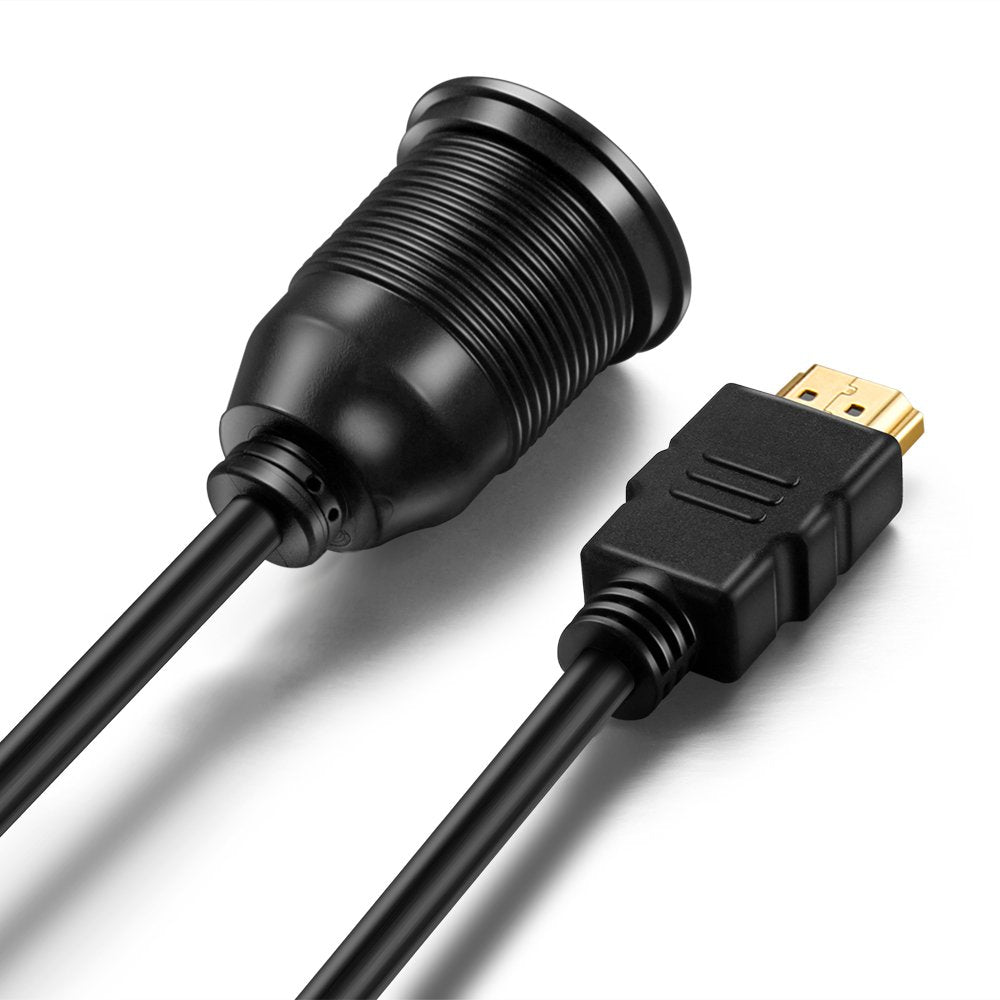 ICESPRING HDMI Panel Flush Mount Cable - 1 Meter 3ft HD