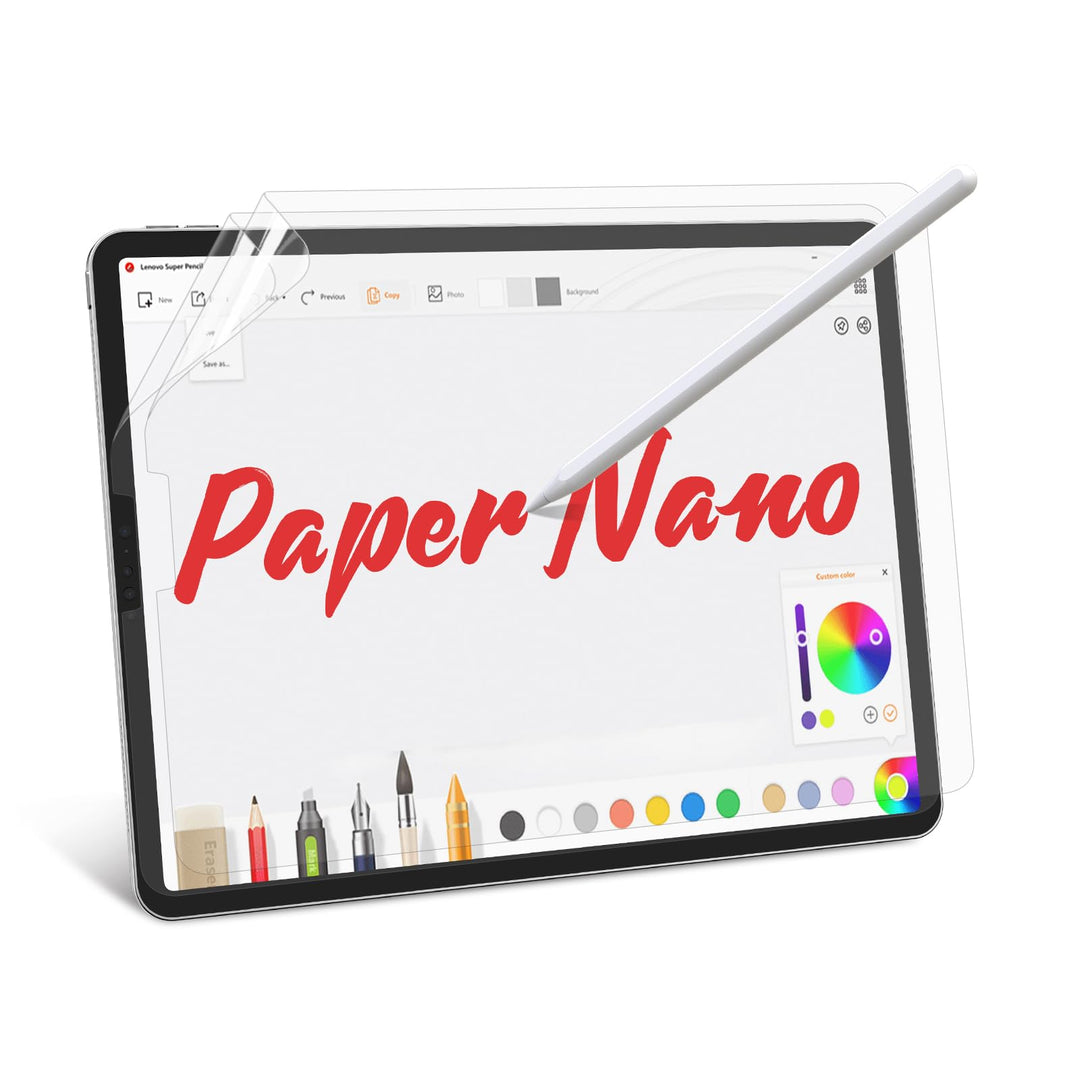 Paper Screen Protector Compatible with iPad Pro 11 inch (2022/2021/2020/2018), iPad Air 5th / 4th Generation (10.9,2022/2020), iPad Air 5 / iPad Air 4 Matte PET Film for Drawing,1 Pack