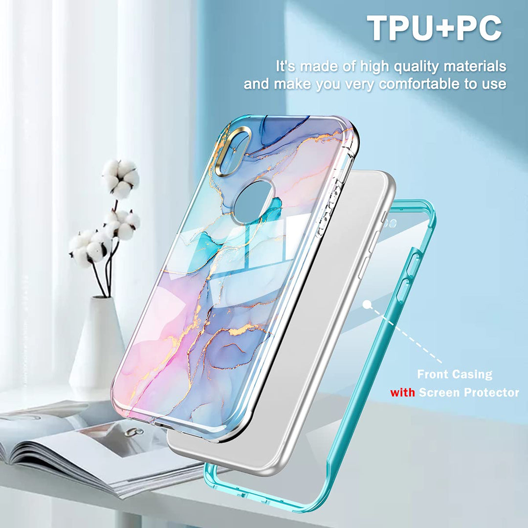 DT Compatible for iPhone Xs Max Case Built with Screen 