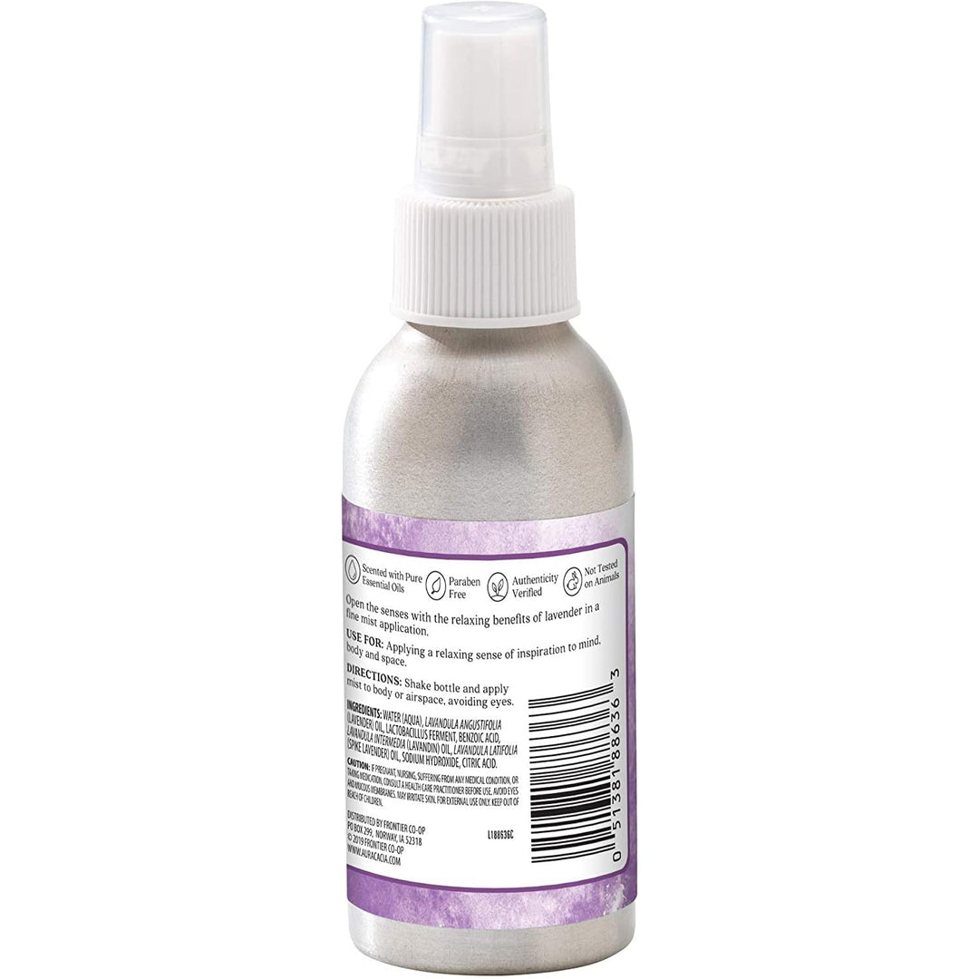 , Aromatherapy Room &amp; Body Mist, Relaxing Lavender, 4 fl oz (118 ml)