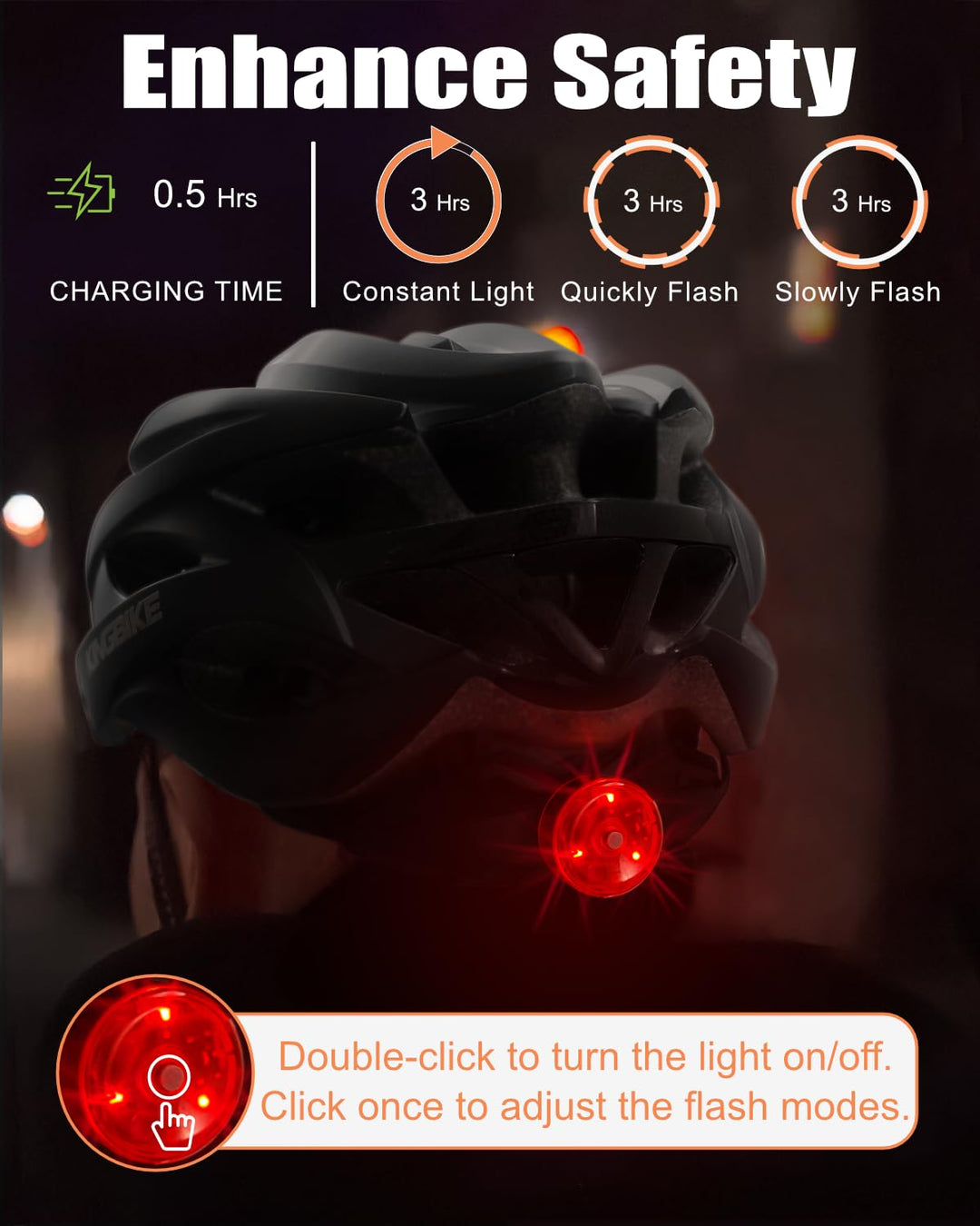 Bike Helmet Men Women Bicycle Adult Cycling Road Mountain MTB Helmets for Mens Womens Adults Casco para Bicicleta with Safety Light Portable Bag Accessories