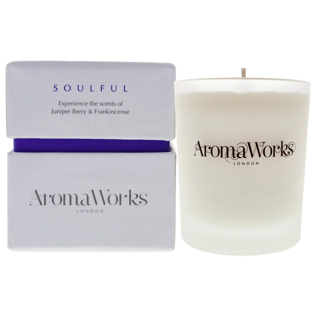 Aromaworks Soulful Candle - Lifts Mood and Invigorates 