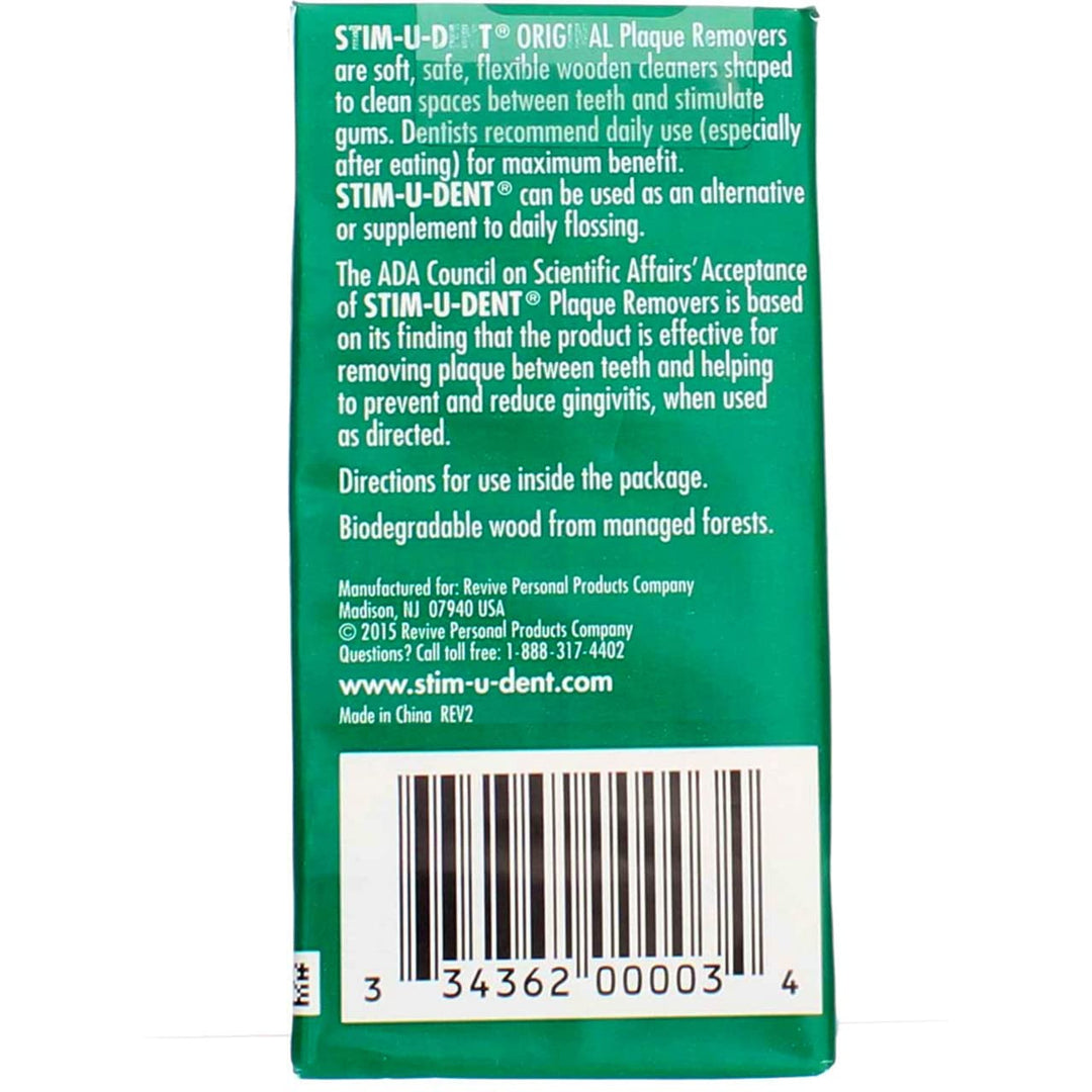 Natural Dentist Stimudent Plaque Removers Mint 100 Coun