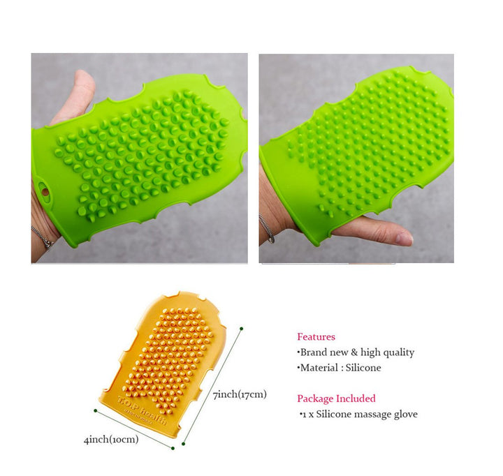 Korean Made High Quality Silicone Massage Glove/celluli