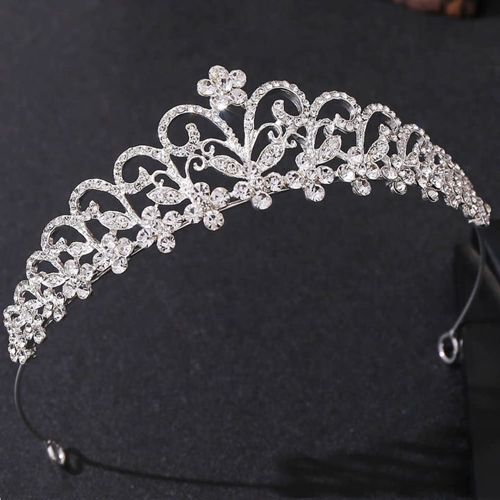 Ahoney Tiaras for Women Girls Birthday Crown Rhinestone Tiara Princess Crown for Women Bridal Wedding Prom Birthday Party Cosplay Halloween Costumes Hair Accessories for Women Girls