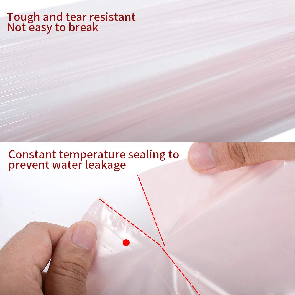 [ 6 Pack] Plastic Colored Dustbin Bin Liners, Trash Bag