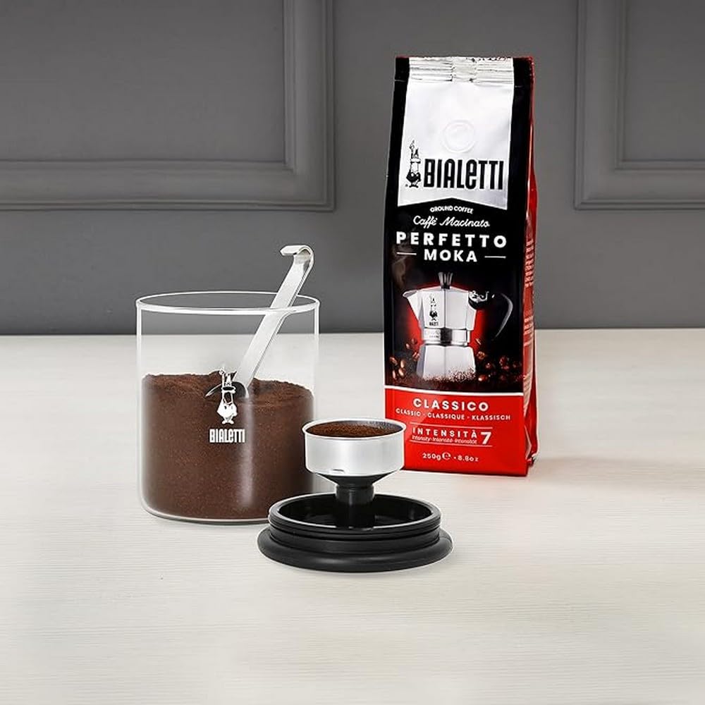 Bialetti - Smart Coffee Jar: Made in Glass to Preserve 