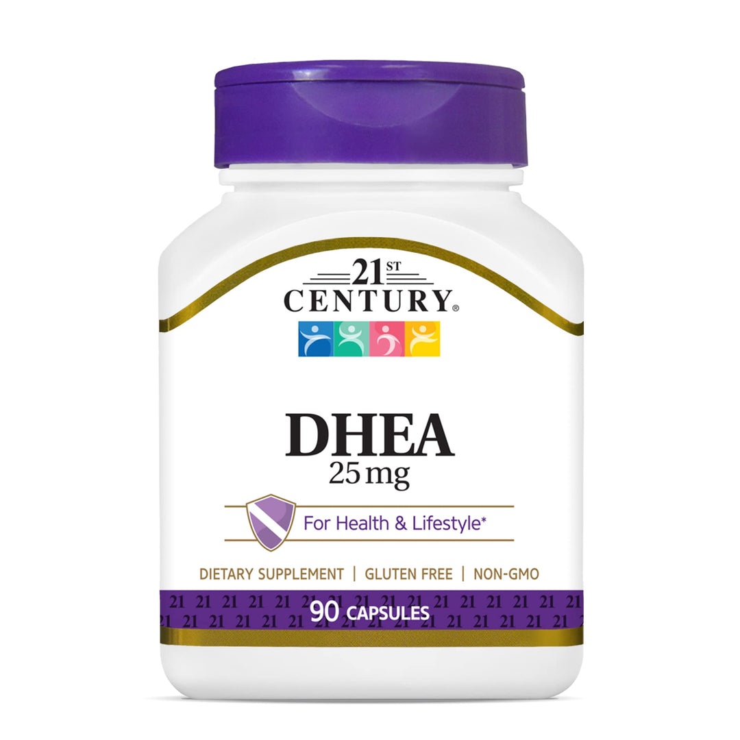 21st Century, DHEA, 25 mg, 90 Capsules