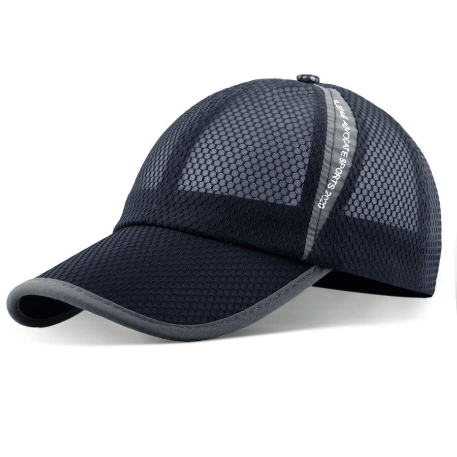 Unisex Breathable Full Mesh Baseball Cap Quick Dry Running hat Lightweight Cooling Water Sports Hat