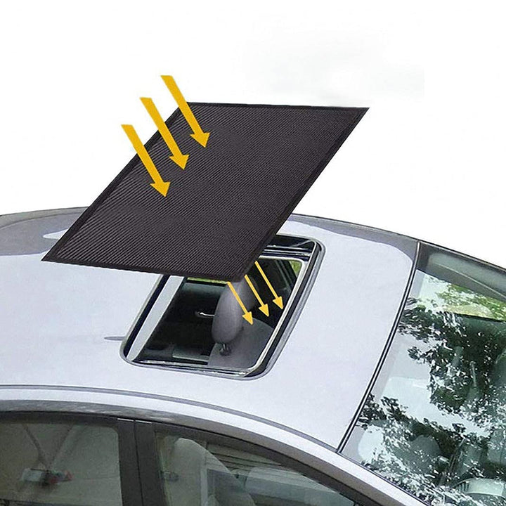 Car Sunroof Sunshade, Universal Magnetic Net Breathable Mesh for Camping Baby Kids Breastfeeding When Parking on Trips (21.6 x 37.4 inches)