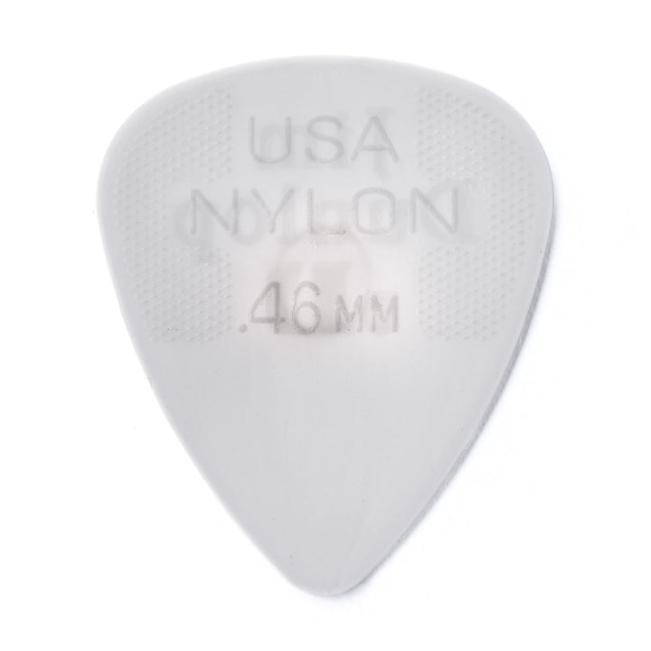 Dunlop Nylon Standard, White, .46mm, 12/Player's Pack