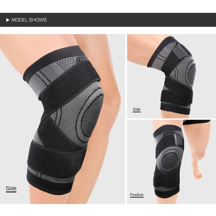 Knee Sleeve,Knee Pads Compression Fit Support-Knee Braces for Men & Women,Suitable for wearing all day,doing housework,weightlifting,basketball,running & other sports-Wear Anywhere Single(Black, S)
