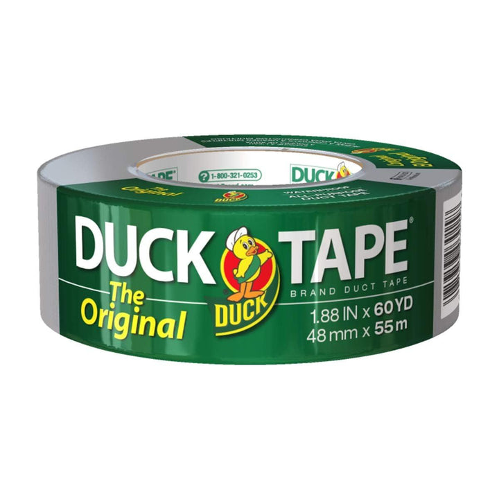 The Original Brand Duct Tape, 1-Pack 1.88 Inch x 60 Yard, Silver (394475)