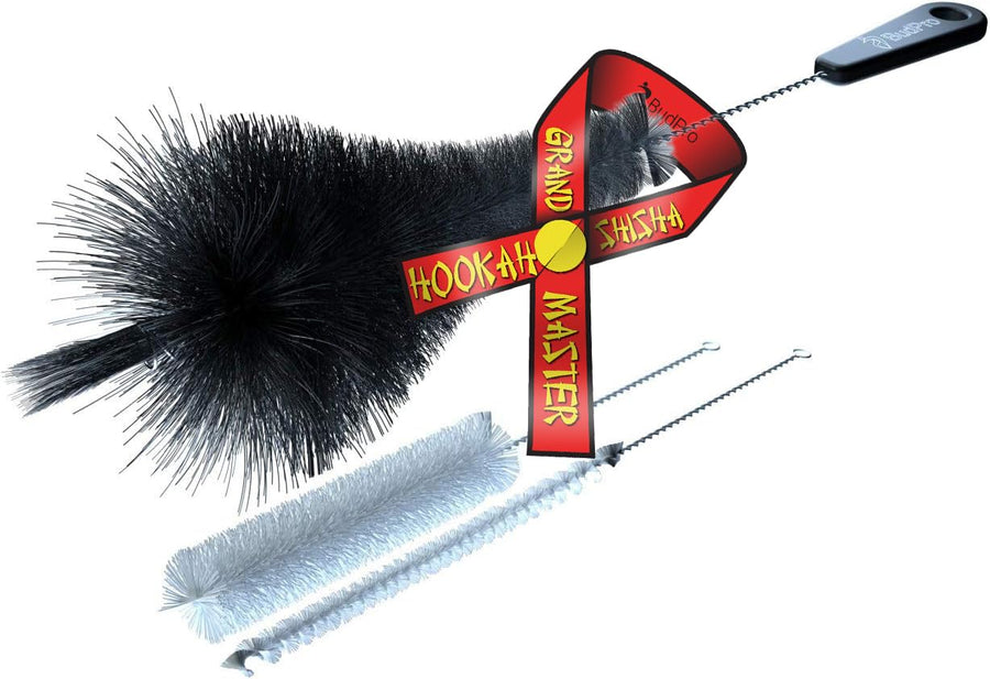 BudPro Hookah Brush Set Cleaning kit for Cleaning vases