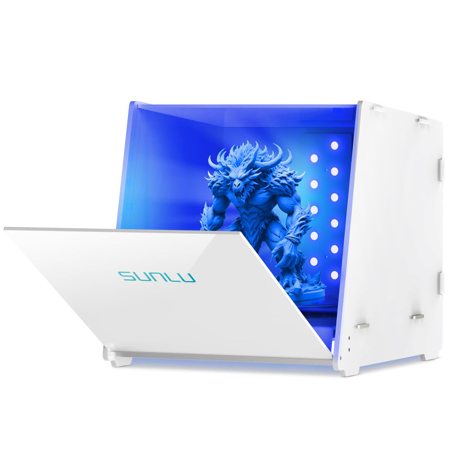 SUNLU Resin UV Curing Box, 405nm UV LED Lights, UV Ligh