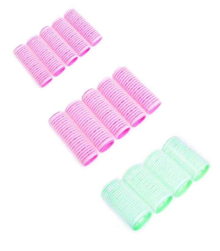 14P (Small + Medium + Large Size) Self Grip Hair Rollers Hair Culers