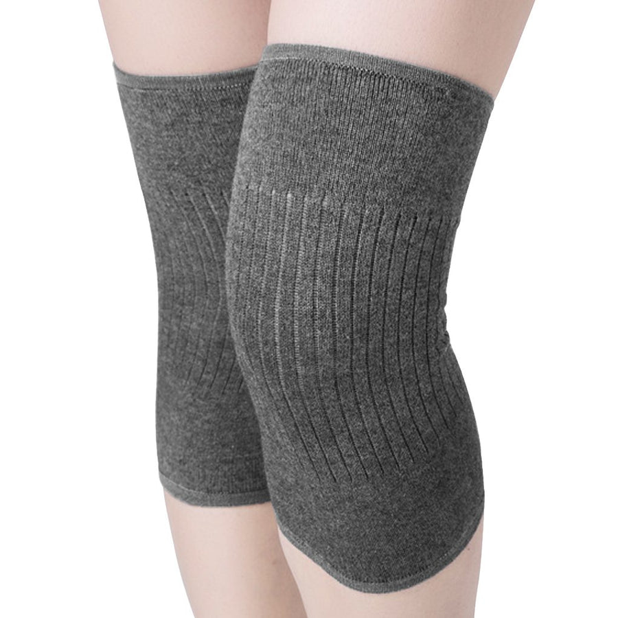 Men Women Cashmere Knee Braces Supports Leg Warmer Wint
