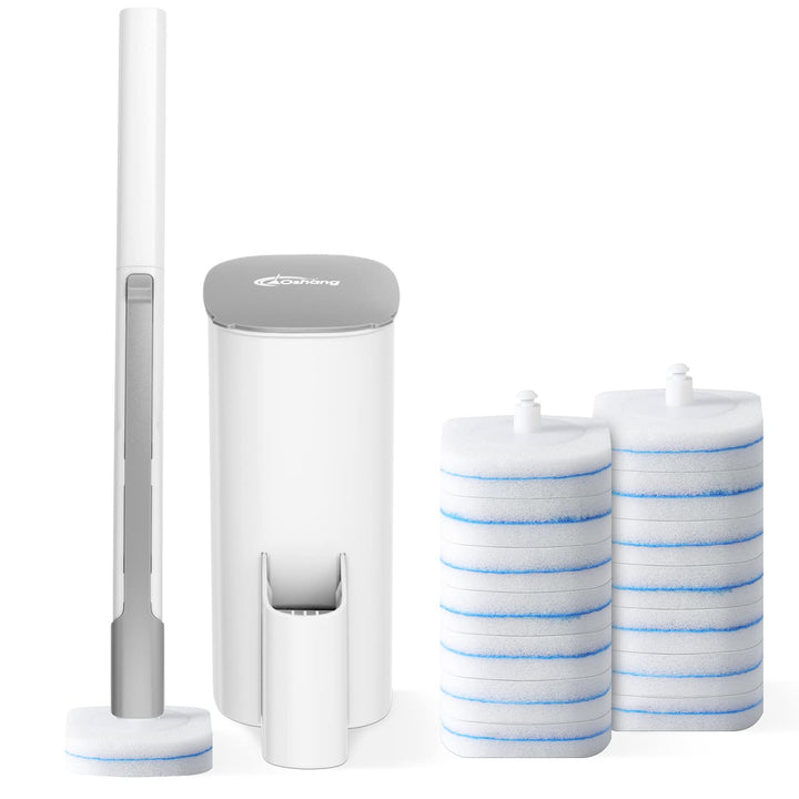 oshang Disposable Toilet Brush - Toilet Bowl Cleaner, T