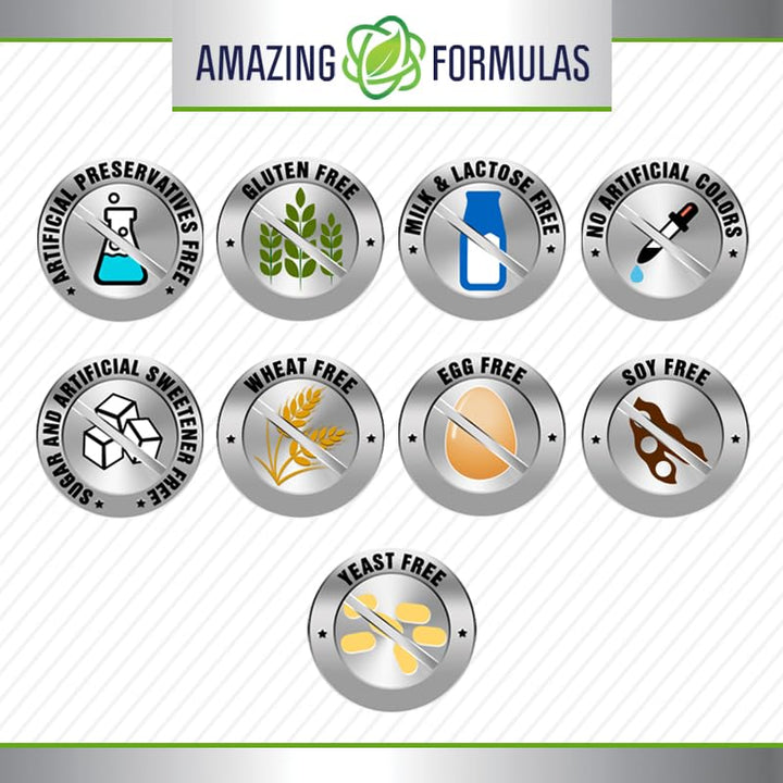 Amazing Formulas L-Arginine Supplement | 500 Mg Per Ser