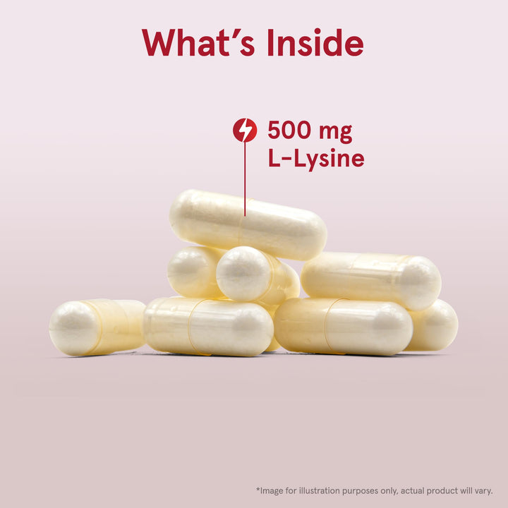 Jarrow Formulas, L-Lysine 500, 500 mg, 100 Capsules