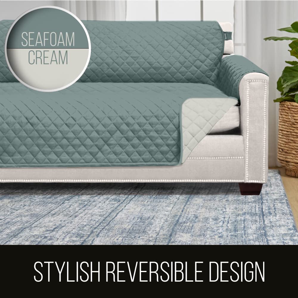 Sofa Shield Patented Sectional Slip Cover, Large Cushio