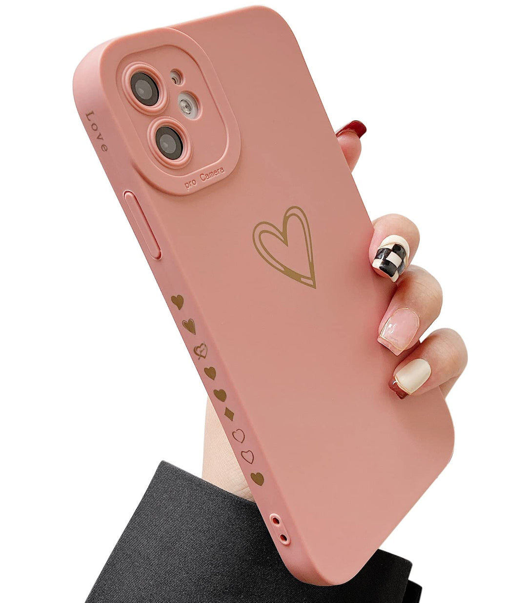 Qokey for iPhone 11 Case 6.1 2019, Side&amp;Back Cu