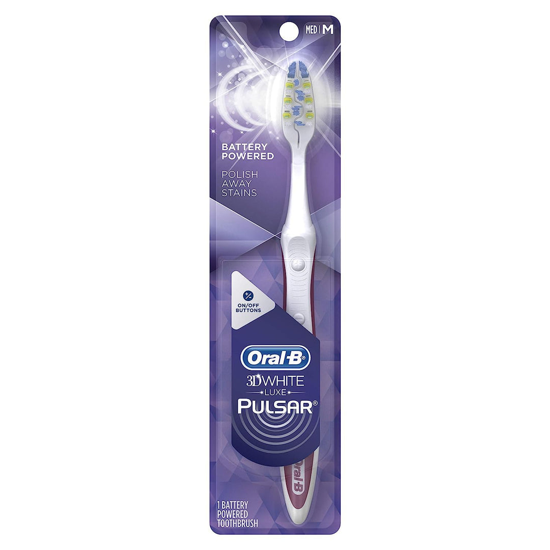Oral-B Pulsar 3D White Advanced Vivid Toothbrush Medium