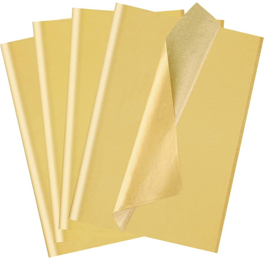 Wrapping Tissue Paper for Packaging 105 Sheets Metallic