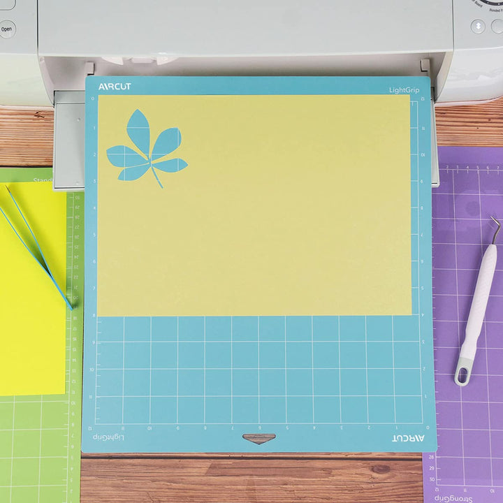 Cutting Mat for Cricut Maker/Explore Air 2/Air/One(12x12 Inch, StandardGrip, LightGrip, StrongGrip) Multiple Adhesive Sticky Quilting Cricket Cutting Mats Replacement Accessories for Cricut