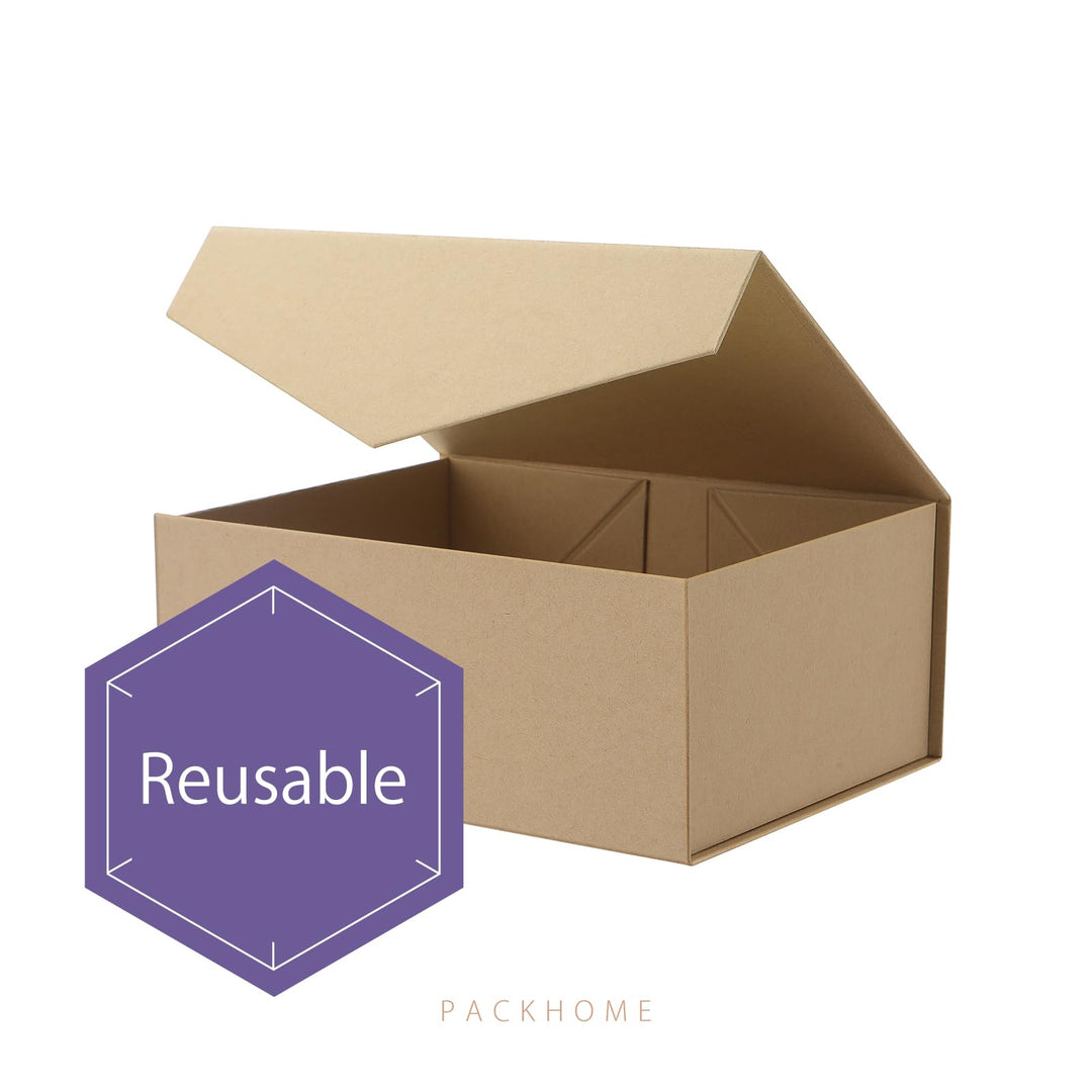 PACKHOME Gift Box 9.5x7x4 Inches, Groomsman Box, Rectan