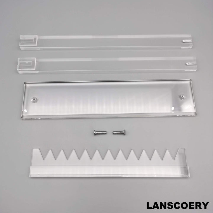 Necklace Display Stands Acrylic Bracelet Jewelry Tray Organizer Show for Women Girls Gallery Store Exhibit Presentation