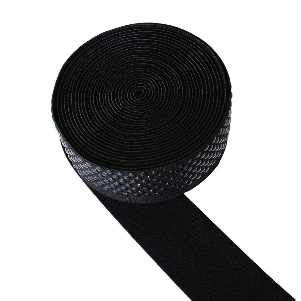 Dot Silicone Elastic Tape No Slip for Garment Accessory & Headband 5Yards per Roll (38mm(FBA))