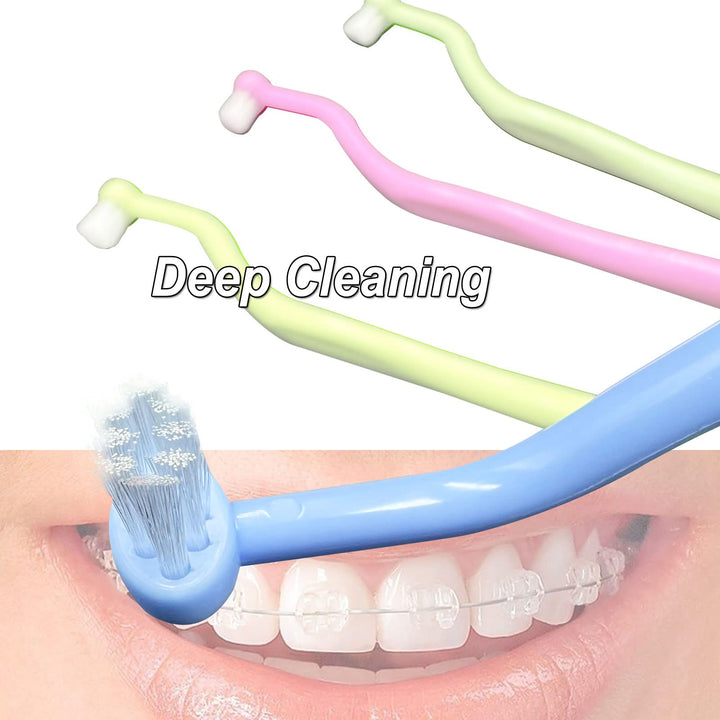 Orthodontic Toothbrush Small Tuft Toothbrush Tiny Compa