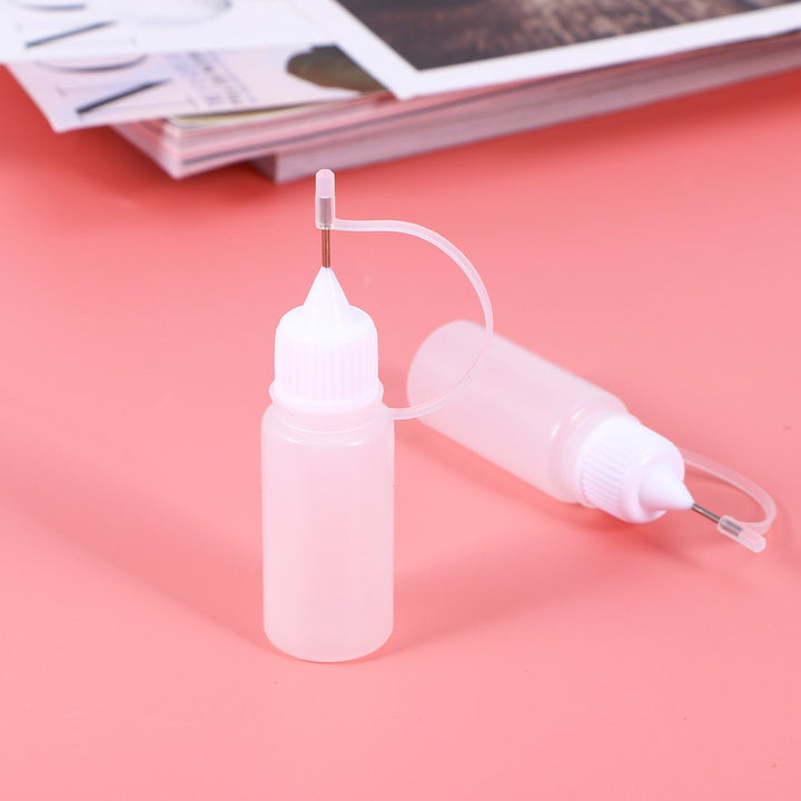 ROSENICE Needle Bottle 10Pcs 10ml Needle Tip Glue Bottl