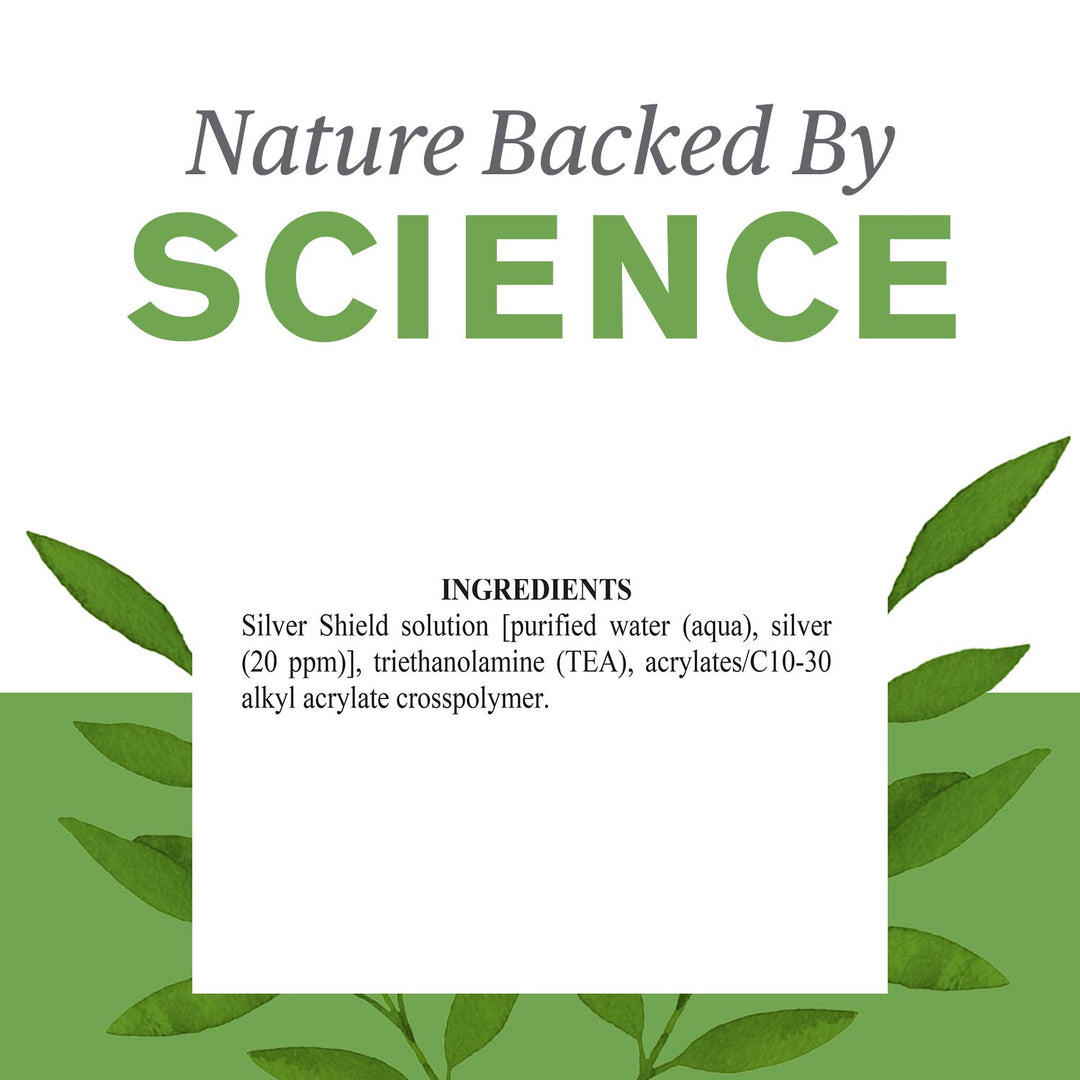 Natures Sunshine Silver Shield Gel Single 3 Oz Tube