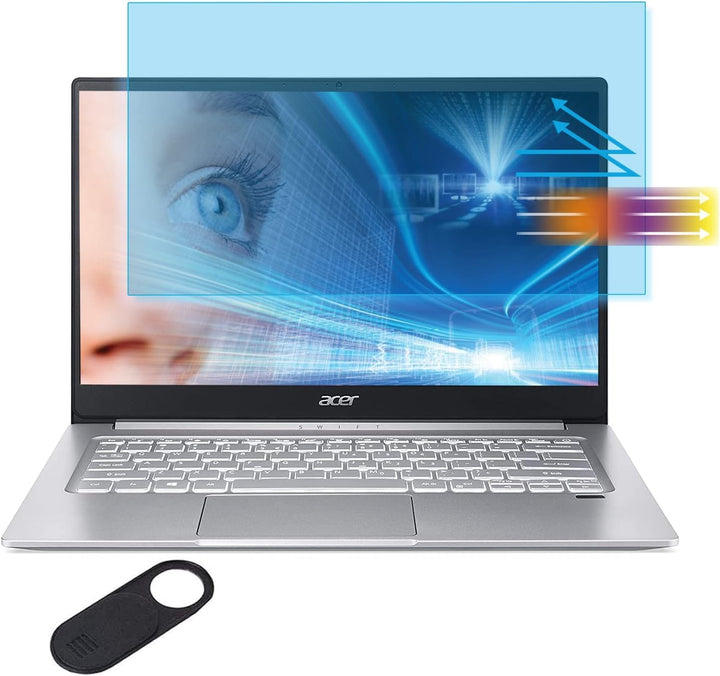 Anti Blue Light Glare Screen Protector for Acer Aspire 3 Spin 14/Aspire 5 Spin 14, Swift Go 14 /Swift 14 SF14-71T/Swift X 14 SFX14-51G, Eye Protection Glare/UV Filter (Not Fit other Swift 14 Model)