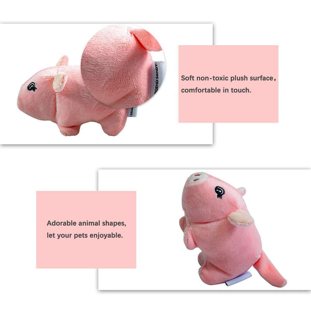 Squeaky Plush Dog Toy Pack for Puppy, Small Stuffed Puppy Chew Toys 12 Dog Toys Bulk with Squeakers, Cute Soft Pet Toy for Small Medium Size Dogs
