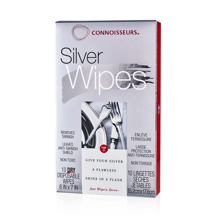 Silver Wipes, 10 Count