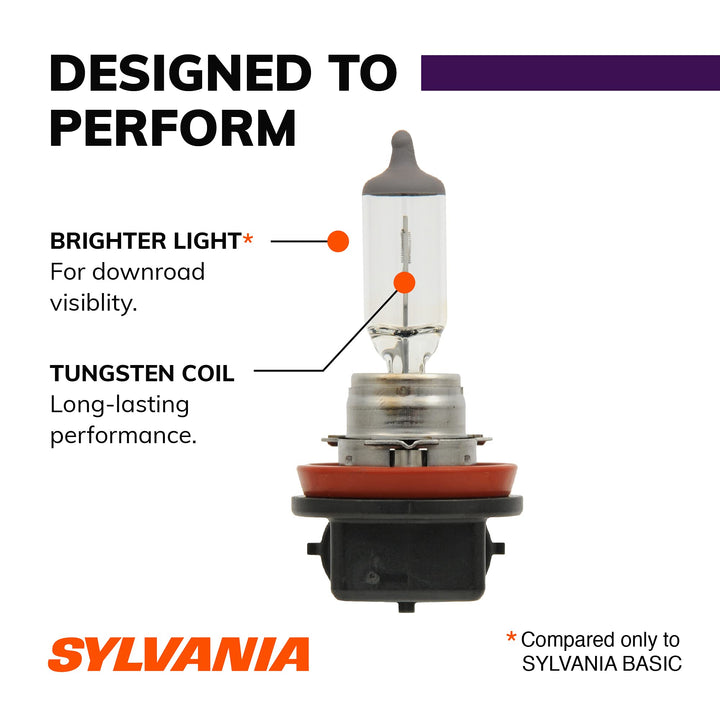 - H11 XtraVision - High Performance Halogen Headlight Bulb, High Beam, Low Beam and Fog Replacement Bulb (Contains 2 Bulbs)