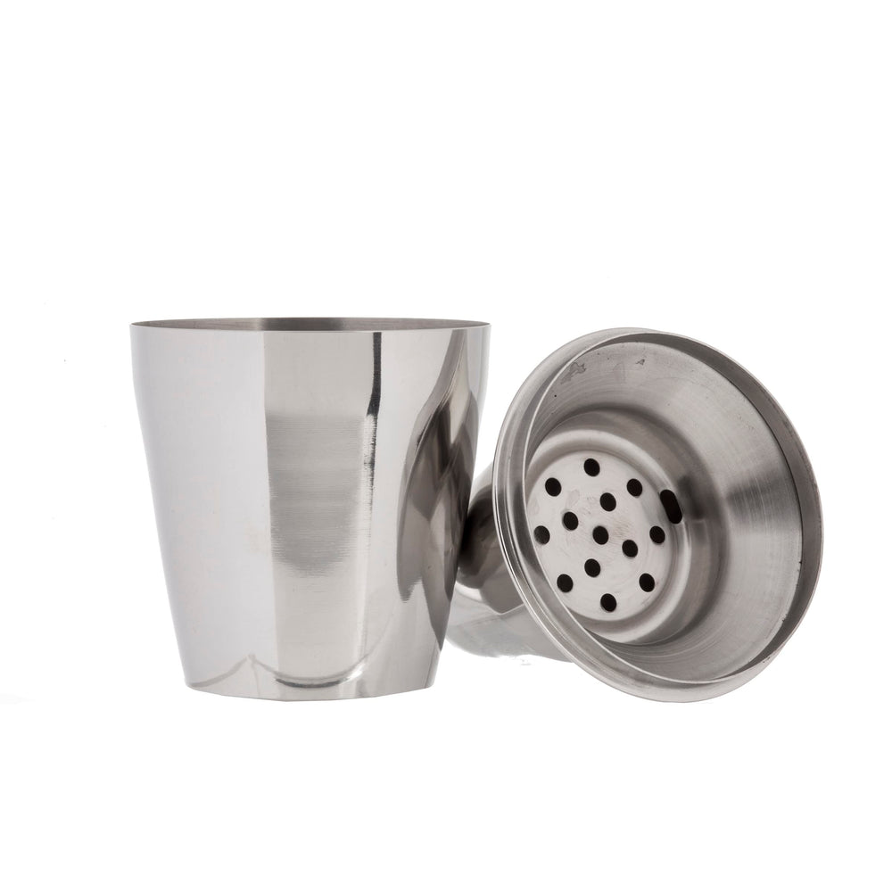 TableCraft 375 3-Piece Stainless Steel Cocktail Shaker, 8-Ounce