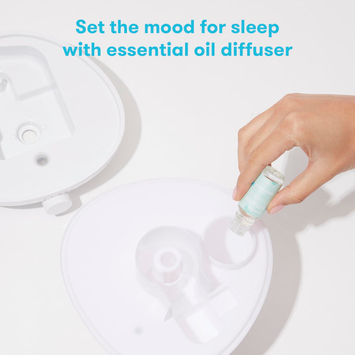 Frida Baby 3-in-1 Cool Mist Humidifier for Baby with Diffuser + Nightlight, Baby Humidifier for Bedroom, Nursery + Large Rooms, Quiet, Auto Shut Off, Runs +24hrs