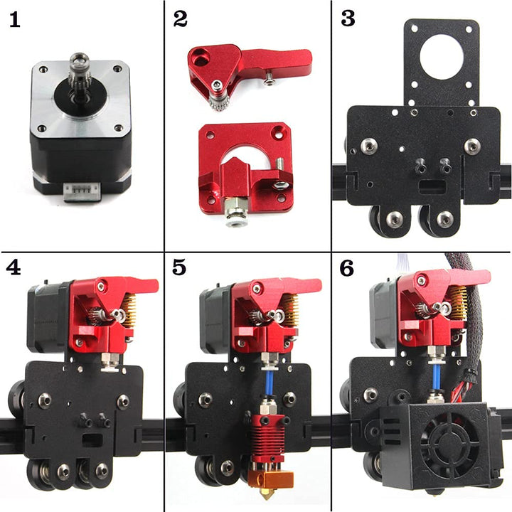 Befenybay Upgrade Direct Dual Gear Extruder Support Kit