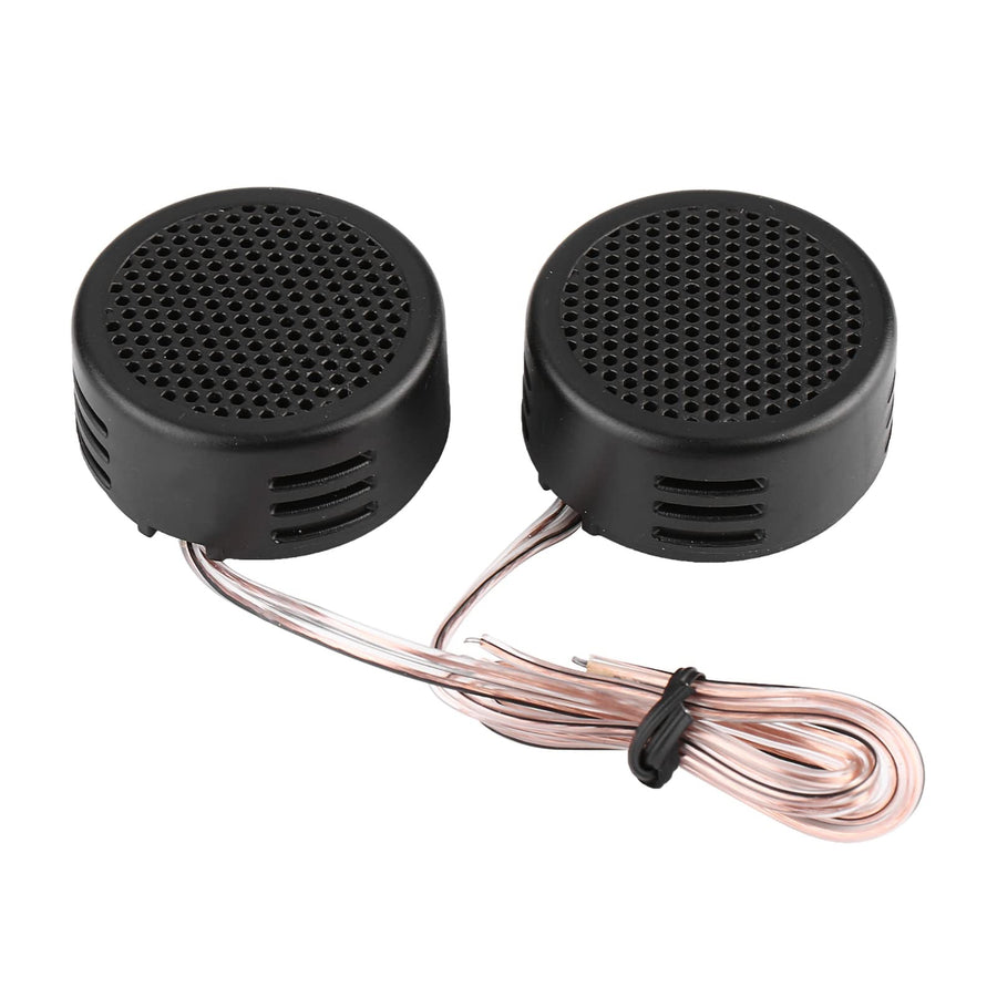 Car Tweeter, Black 12V 500W Mini Car Speaker Audio Tweeter 200mm 98dB Loudspeaker Automobile Speaker