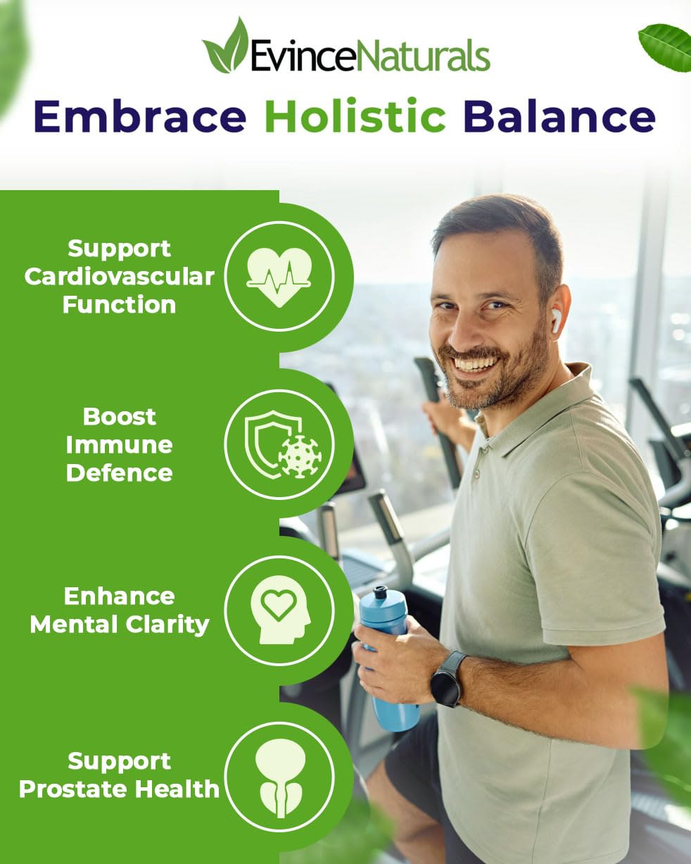 Multivitamin for Men - Men&#39;s Daily Nutritional System with Essential Vitamins &amp; Saw Palmetto for Overall Wellbeing &amp; Prostate Support - 150 Capsules