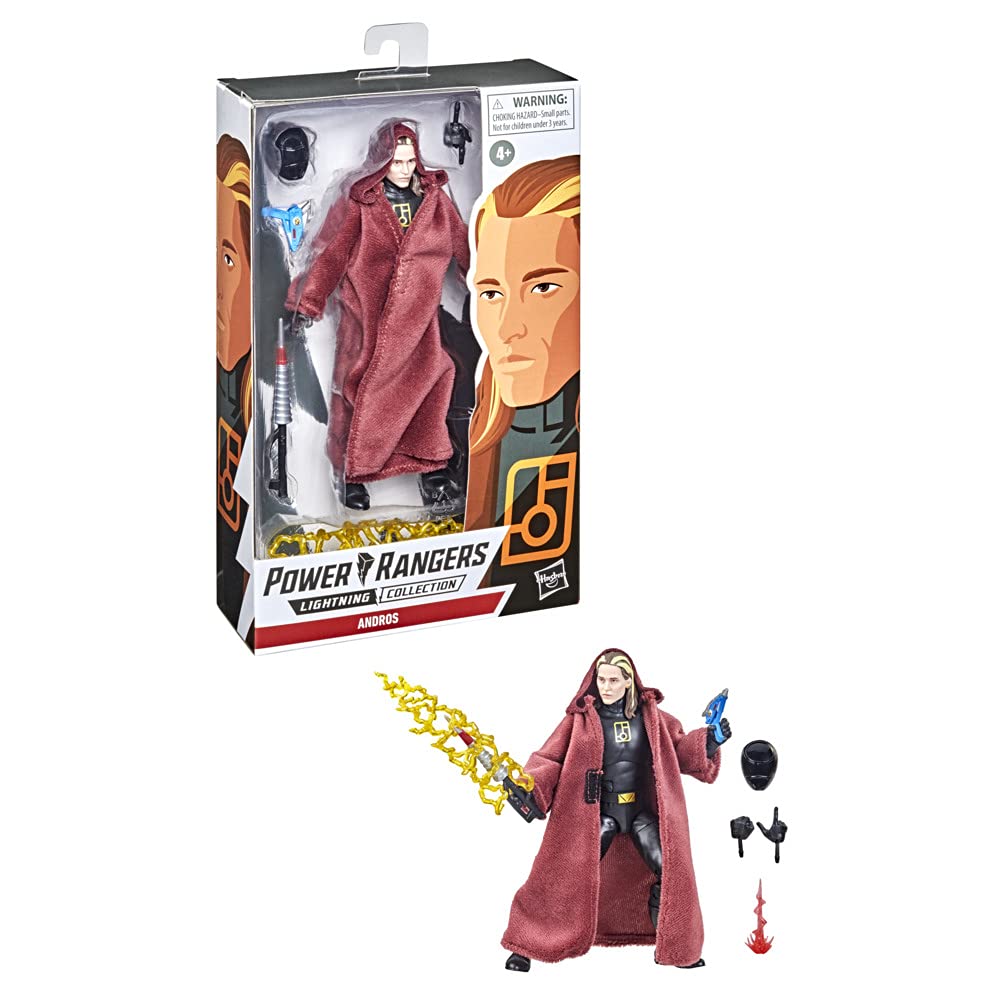 Lightning Collection Andros 15-cm Premium Collectible Action Figure Toy with Accessories, Multicolor