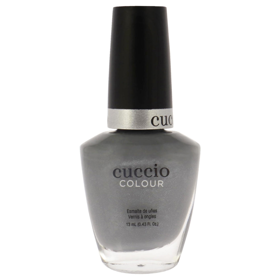 Soaked In Seattle Nail Polish Nail Paint | Colour Grey | 13ml | Long Lasting, Glossy, Vegan | Parben Free | No Yellowing | FREE from harmful Chemicals